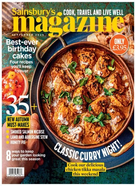 Sainsbury’s Magazine – September 2025 Cover