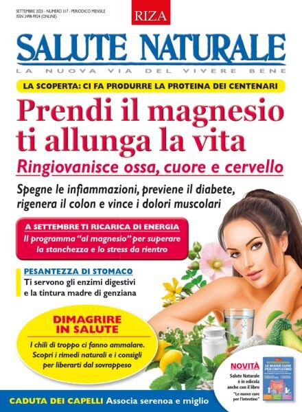 Salute Naturale – Settembre 2025 Cover