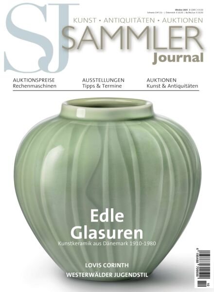 Sammler Journal – Oktober 2025 Cover