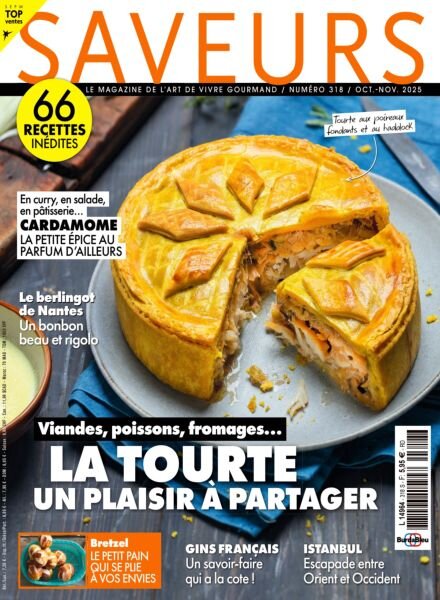 Saveurs France – Octobre-Novembre 2025 Cover
