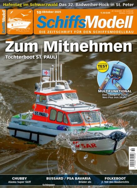 SchiffsModell – Oktober 2025 Cover
