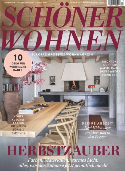 Schoner Wohnen – Oktober 2025 Cover
