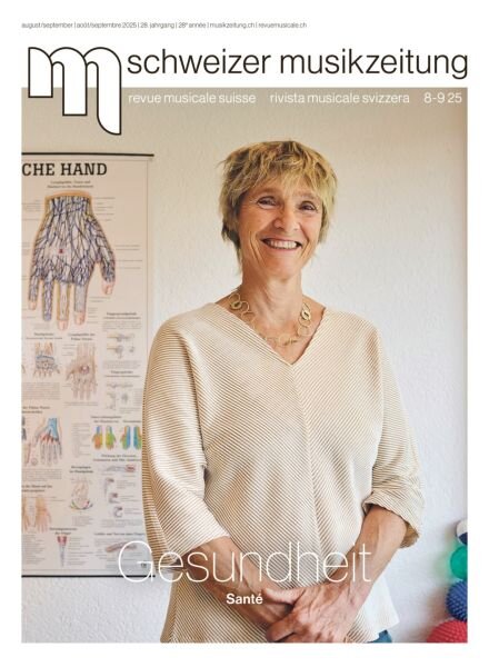 Schweizer Musikzeitung – August-September 2025 Cover