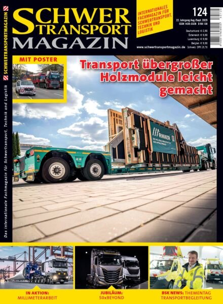 Schwertransportmagazin – August-September 2025 Cover