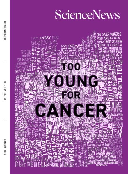 Science News – October 2025 Cover