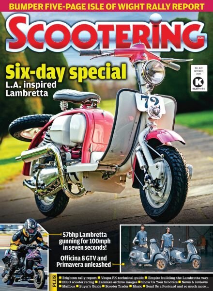 Scootering – October 2025 Cover
