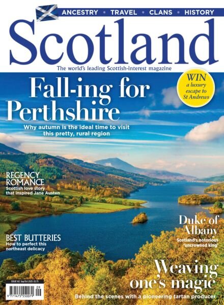 Scotland Magazine – September-October 2025 Cover