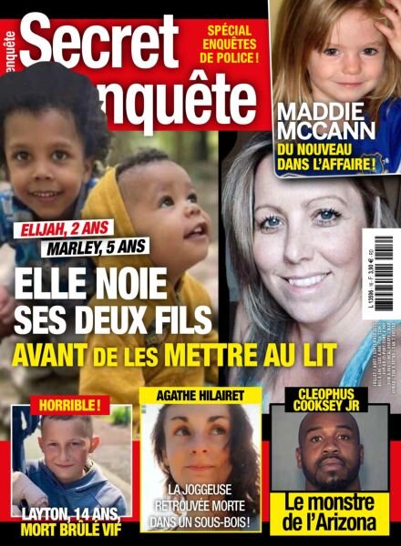 Secret d’enquete – Juillet-Aout-Septembre 2025 Cover