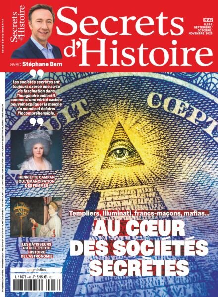 Secrets d’Histoire – Septembre-Octobre-Novembre 2025 Cover