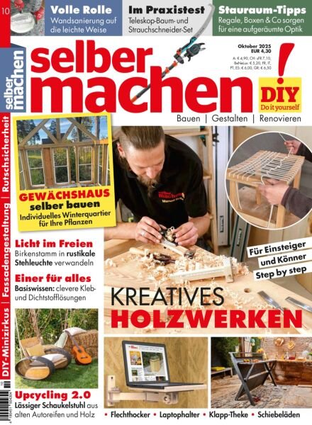 Selber Machen – Oktober 2025 Cover
