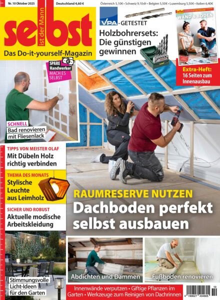 Selbst ist der Mann – Oktober 2025 Cover