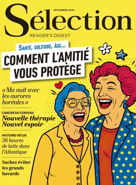 Selection Reader’s Digest France – Septembre 2025 Cover