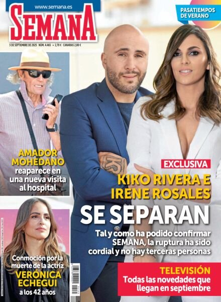 Semana Espana – 3 Septiembre 2025 Cover