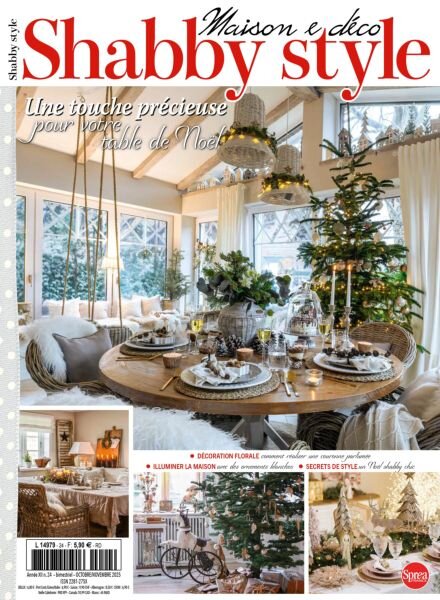 Shabby Style France – Octobre-Novembre 2025 Cover