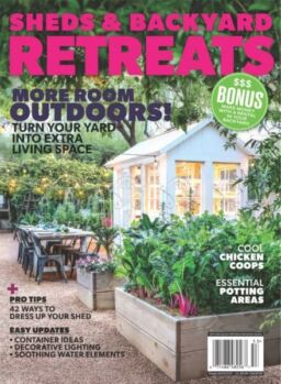 Sheds & Backyard Retreats – More Room Outdoors! 2025