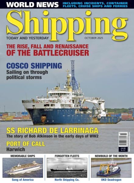 Shipping Today & Yesterday – October 2025 Cover
