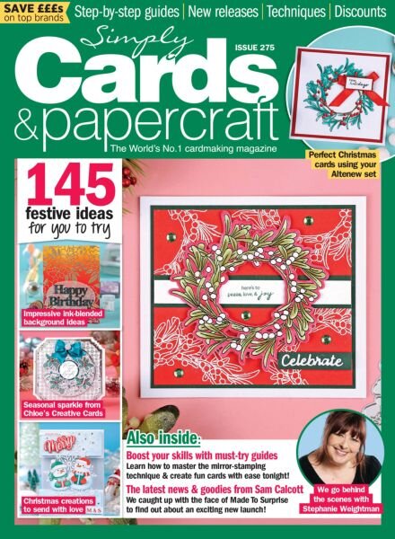 Simply Cards & Papercraft – Issue 275 2025 Cover