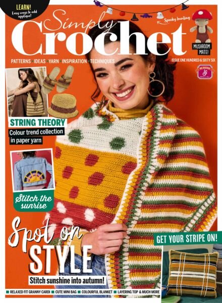 Simply Crochet – Issue 166 2025 Cover