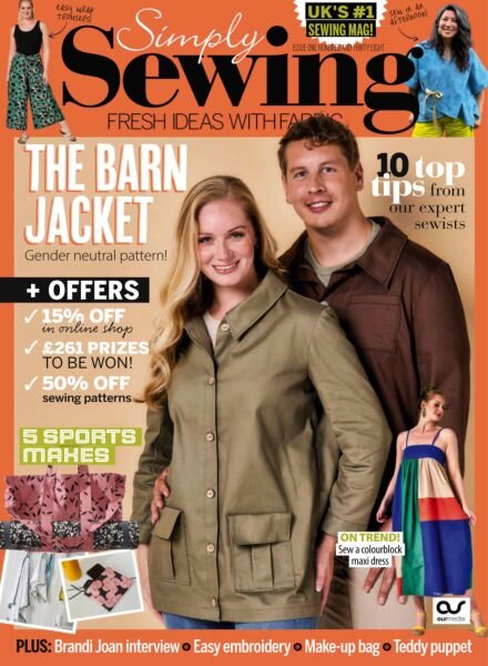 Simply Sewing – Issue 138 2025 Cover