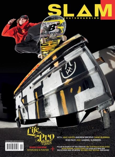 Slam Skateboarding – Spring 2025 Cover
