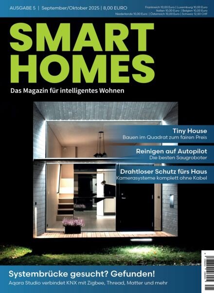Smart Homes – September-Oktober 2025 Cover