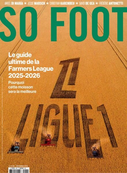 So Foot – Septembre 2025 Cover