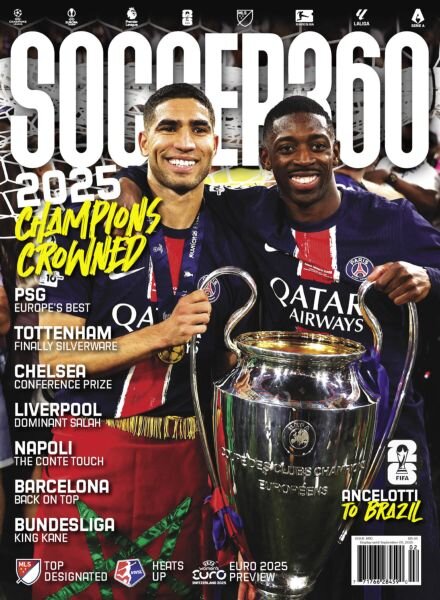 Soccer 360 – Issue 110 2025 Cover