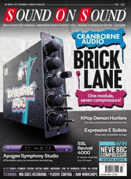 Sound On Sound UK – October 2025 Cover