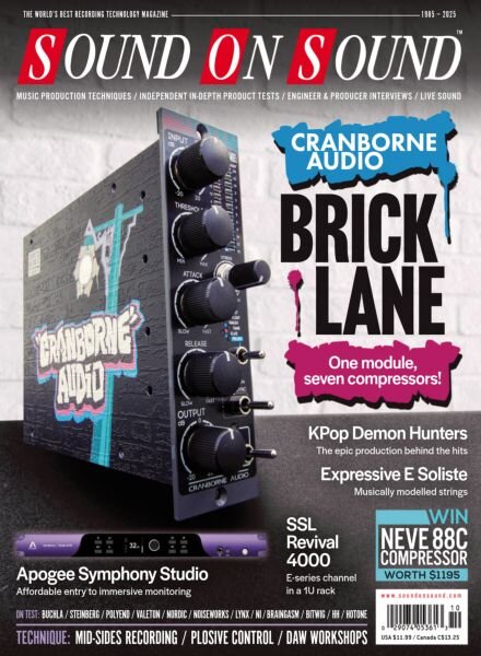 Sound On Sound USA – October 2025 Cover