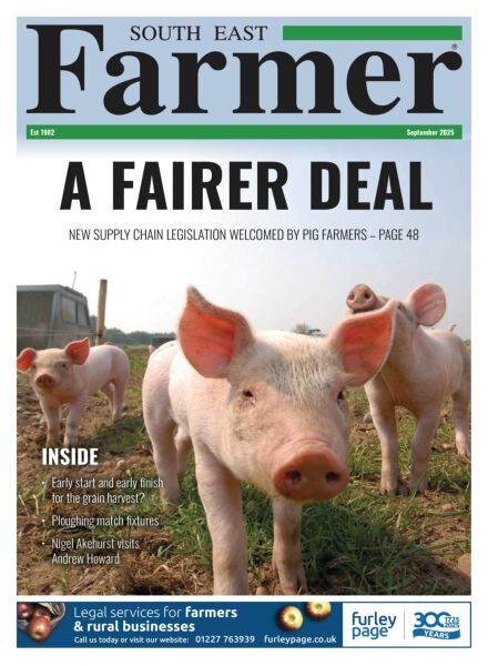 South East Farmer – September 2025 Cover