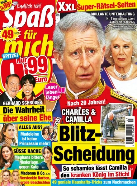 Spass fur mich – 15 September 2025 Cover