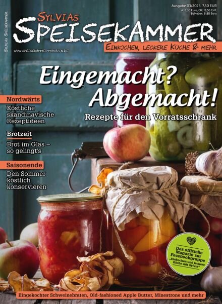 Speisekammer – 19 September 2025 Cover