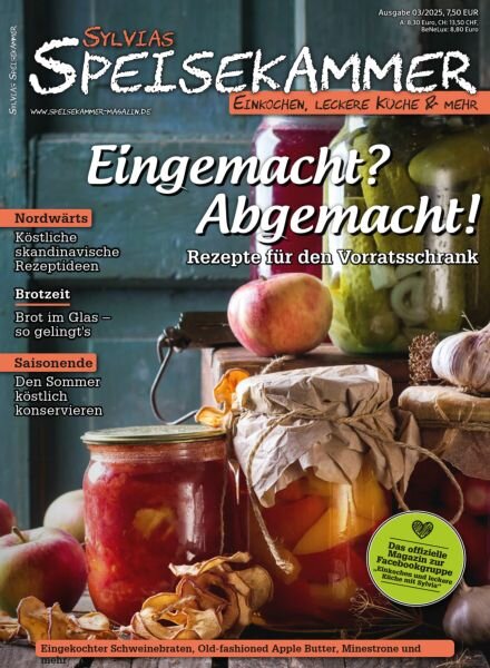 Speisekammer Magazin – Nr 3 2025 Cover