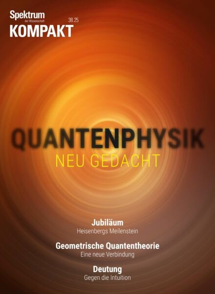 Spektrum Kompakt – 22 September 2025 Cover