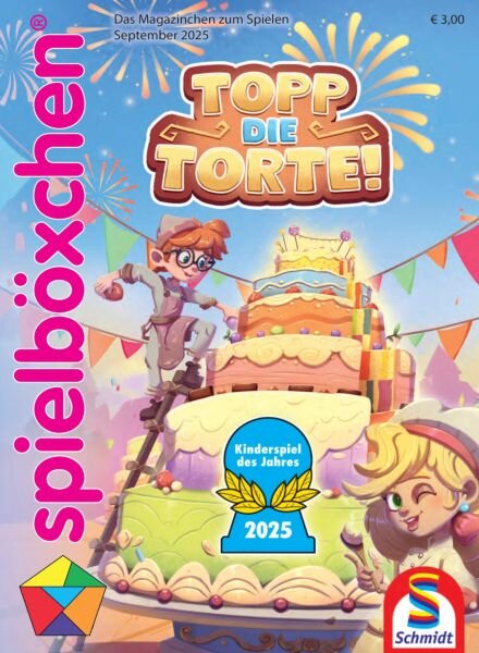 SpielbOxchen – September 2025 Cover