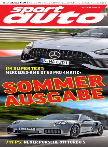 Sport Auto – Oktober 2025 Cover
