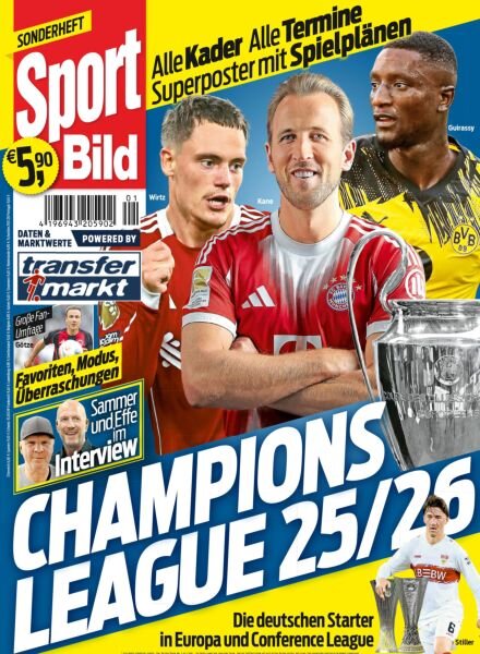 Sport Bild Sonderheft – 12 September 2025 Cover