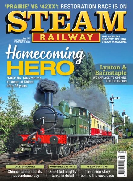 Steam Railway – September 11 2025 Cover