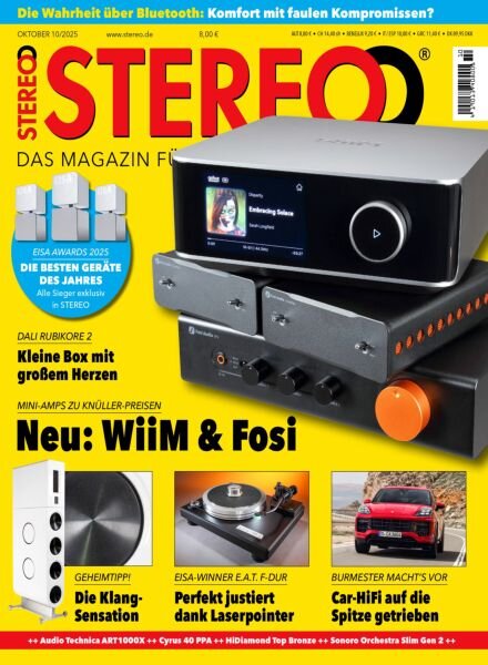 Stereo – Oktober 2025 Cover