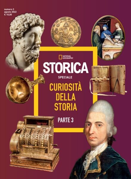 Storica National Geographic Speciale – Curiosita della Storia Parte 3 – Agosto 2022 Cover