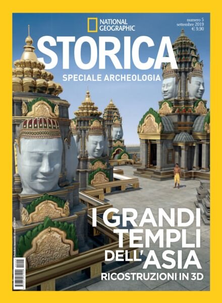 Storica National Geographic Speciale – I Grandi Templi dell’Asia – Settembre 2019 Cover