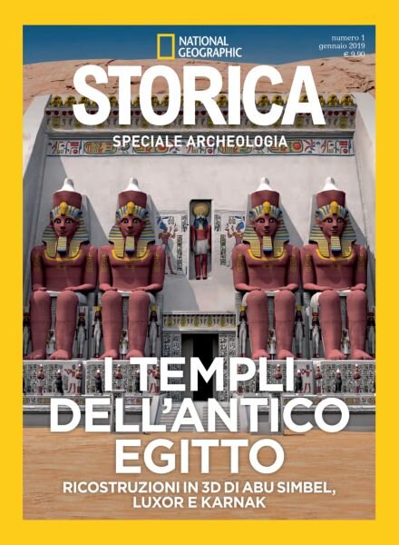 Storica National Geographic Speciale – I Templi dell’antico Egitto – Gennaio 2019 Cover