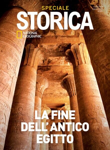 Storica National Geographic Speciale – La Fine dell’Antico Egitto – Agosto 2021 Cover