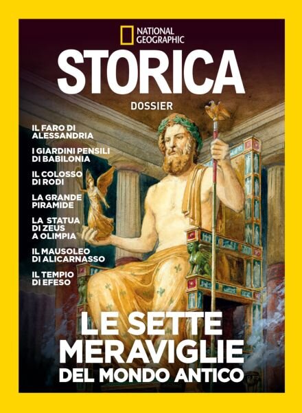 Storica National Geographic Speciale – Le Sette Meraviglie del Mondo Antico – 2023 Cover