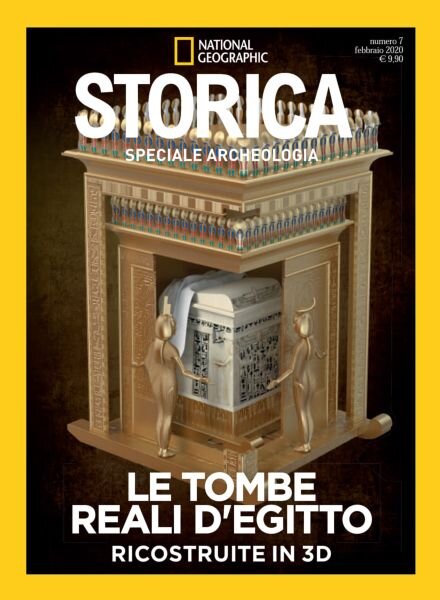Storica National Geographic Speciale – Le Tombe Reali d’Egitto – Febbraio 2020 Cover