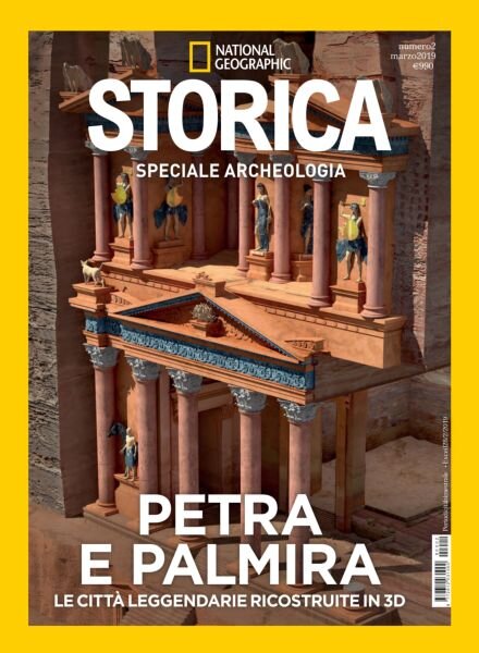 Storica National Geographic Speciale – Petra e Palmira – Marzo 2019 Cover