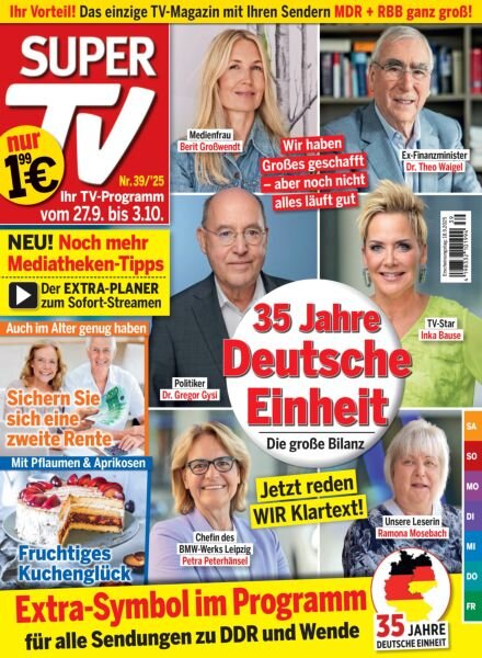Super TV – 18 September 2025 Cover