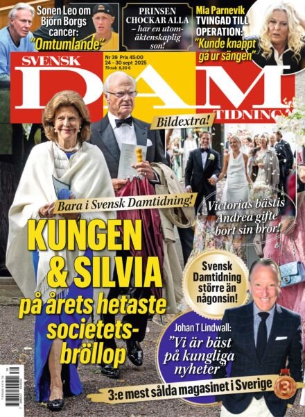 Svensk Damtidning – 24 September 2025 Cover