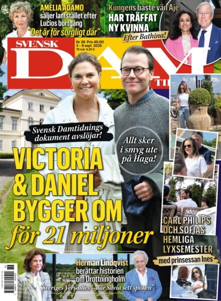 Svensk Damtidning – 3 September 2025 Cover