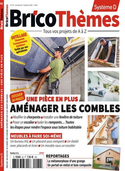 Systeme D Bricothemes – Octobre 2025 Cover